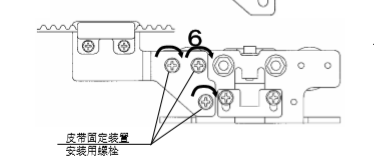 雙開玻璃自動(dòng)門皮帶安裝說明